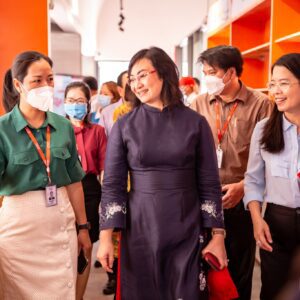 Chiều 23/08/2022, đoàn công tác TP.HCM dưới sự chủ trì của Phó Chủ tịch TP.HCM Phan Thị Thắng đã đến thăm và làm việc tại trung tâm STEAMZone. Chiều 23/08/2022, đoàn công tác TP.HCM dưới sự chủ trì của Phó Chủ tịch TP.HCM Phan Thị Thắng đã đến thăm và làm việc tại trung tâm STEAMZone.