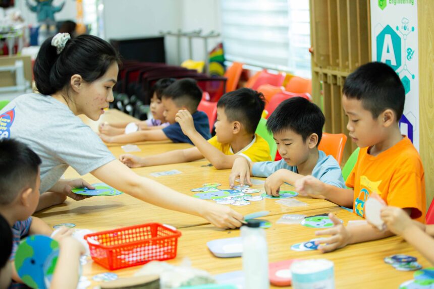 Giáo dục trẻ mầm non với hoạt động STEM “Bảo vệ Trái Đất”