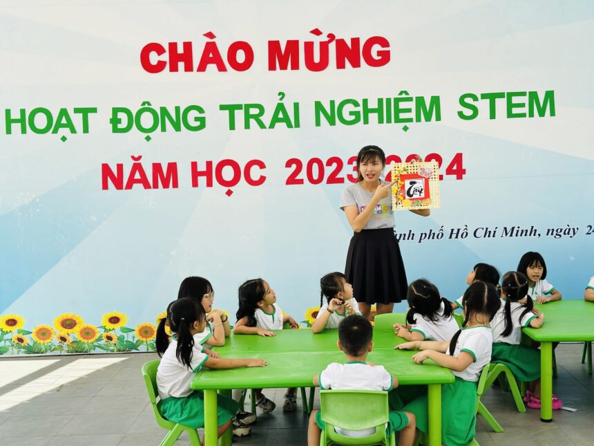 STEAMZONE ĐỒNG HÀNH CÙNG NGÀY HỘI STEM TRƯỜNG MẦM NON NAM SÀI GÒN