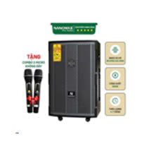 Loa di động 600W có tay kéo và kết nối không dây Mic