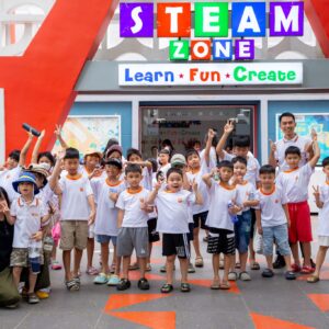 Trung tâm Anh ngữ Kiddo Việt Nam tham gia ngoại khóa STEAMCamp tại STEAMZone