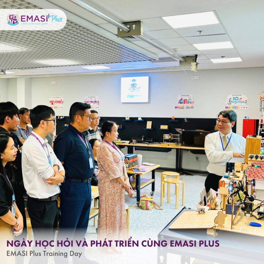 CÁC HOẠT ĐỘNG CỦA KHÓA TẬP HUẤN THỰC HÀNH GIÁO DỤC STEM TẠI TRƯỜNG EMASI PLUS WATERPOINT CÁC HOẠT ĐỘNG CỦA KHÓA TẬP HUẤN THỰC HÀNH GIÁO DỤC STEM TẠI TRƯỜNG EMASI PLUS WATERPOINT