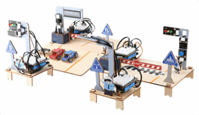 Bộ thực hành STEM MAKERSPACE AIoT DIY KIT theo chủ đề Giao thông thông minh - Smart Transportation