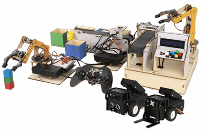 Bộ thực hành STEM MAKERSPACE AIoT DIY KIT theo chủ đề Sản xuất thông minh - Smart Factory