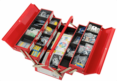 Bộ dụng cụ thực hành STEM TOOL KIT TIỂU HỌC