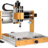 Bộ STEM lĩnh vực CNC Router, lồng bảo vệ, kính bảo vệ mắt, phần mềm lập trình và thư viện