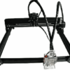 Bộ STEM lĩnh vực CNC Laser, lồng bảo vệ, kính bảo vệ mắt, phần mềm lập trình và thư viện.