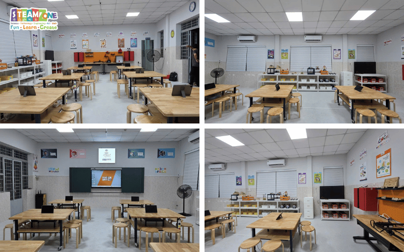 Phòng học stem được khánh thành tại THCS Nguyễn Trãi ngay đầu năm học mới