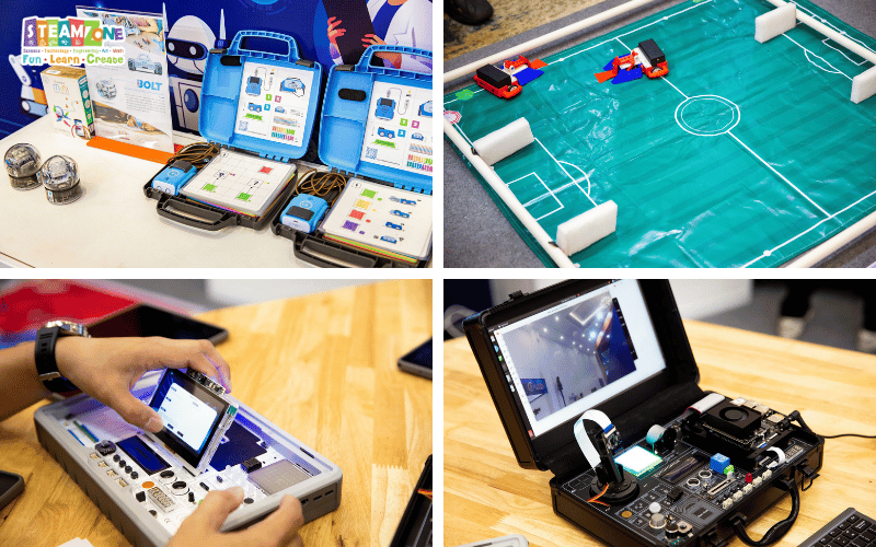 Các sản phẩm, giải pháp giáo dục của STEAMZone được trưng bày tại iTECH EXPO 2026