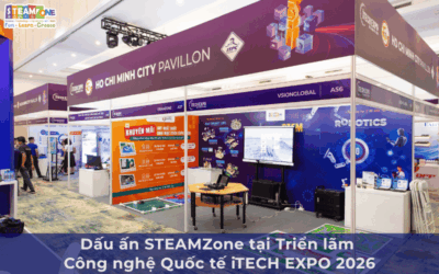 Dấu ấn STEAMZone tại Triển lãm Công nghệ Quốc tế iTECH EXPO 2026: Đột phá không gian giáo dục số